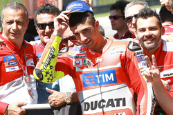 Tercer lugar Andrea Iannone, Ducati Team