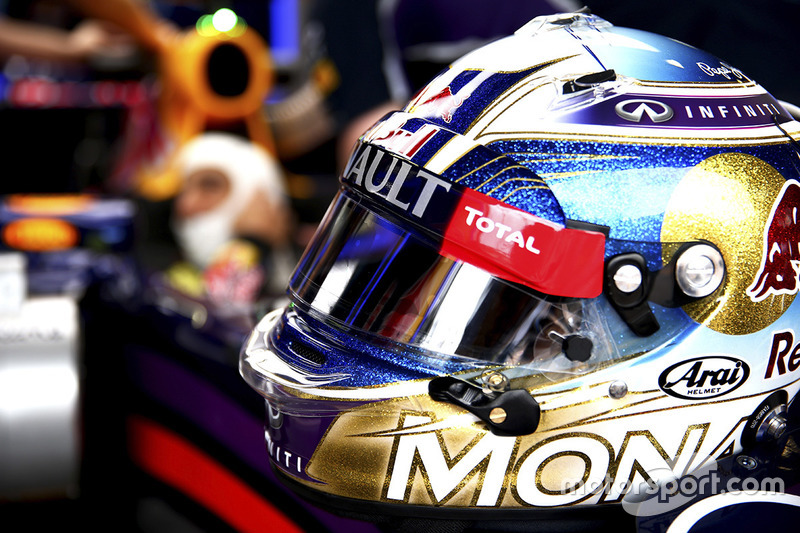 Casco de Daniel Ricciardo, Red Bull Racing