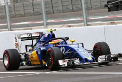 Felipe Nasr, Sauber C35 con la cubierta de la cabina de Halo