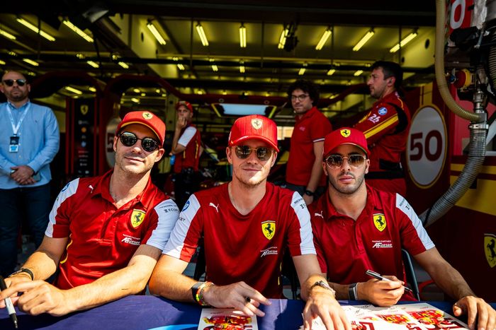 #50 Ferrari AF Corse Ferrari 499P: Antonio Fuoco, Miguel Molina, Nicklas Nielsen