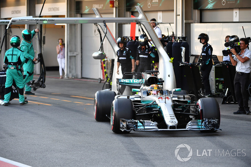 Lewis Hamilton, Mercedes AMG F1 W08