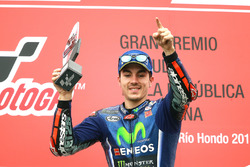 Podium : victoire pour Maverick Viñales, Yamaha Factory Racing