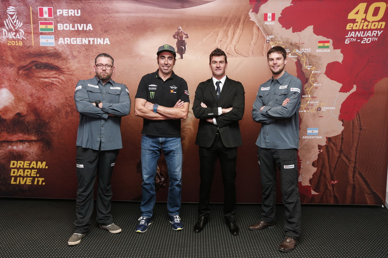 Tobias Henschel, Nani Roma, Marc Coma y Marcus Walcher