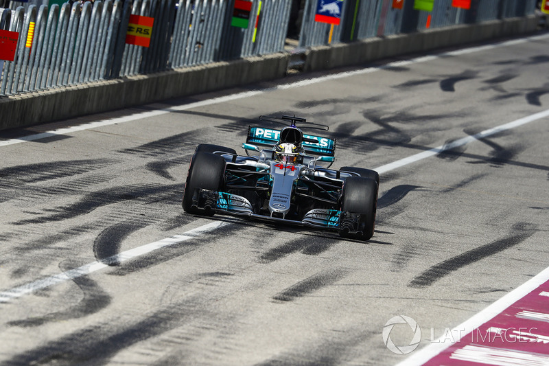 Lewis Hamilton, Mercedes AMG F1 W08
