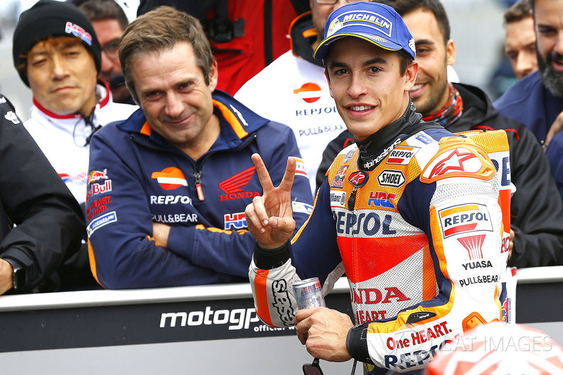 Polesitter Marc Marquez, Repsol Honda Team