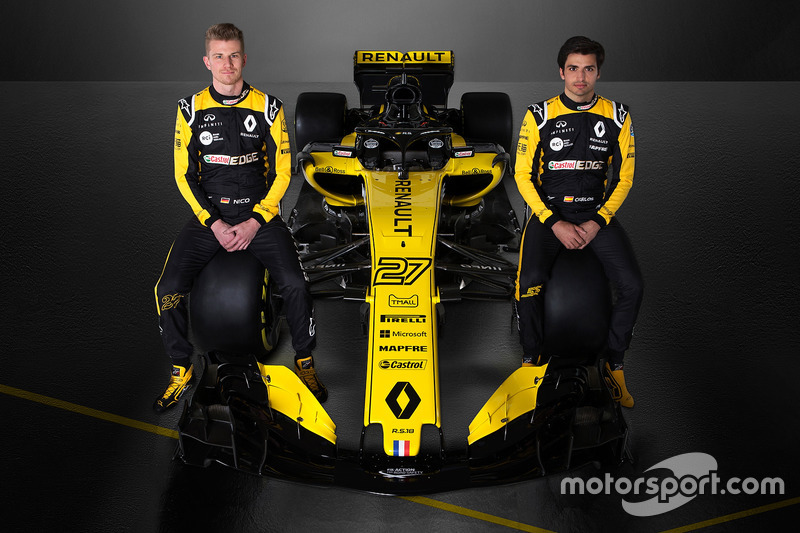 Nico Hulkenberg, Carlos Sainz Jr., Renault F1 Team