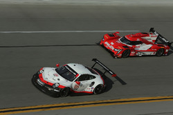 #912 Porsche Team North America Porsche 911 RSR: Gianmaria Bruni, Laurens Vanthoor, Earl Bamber, #31 Action Express Racing Cadillac DPi: Felipe Nasr, Eric Curran, Mike Conway, Stuart Middleton