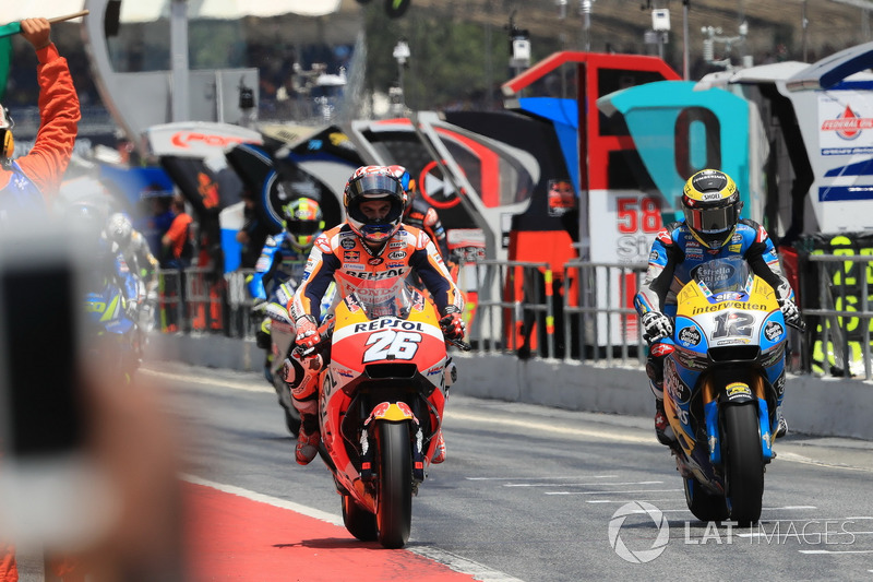 Dani Pedrosa, Repsol Honda Team, Thomas Luthi, Estrella Galicia 0,0 Marc VDS