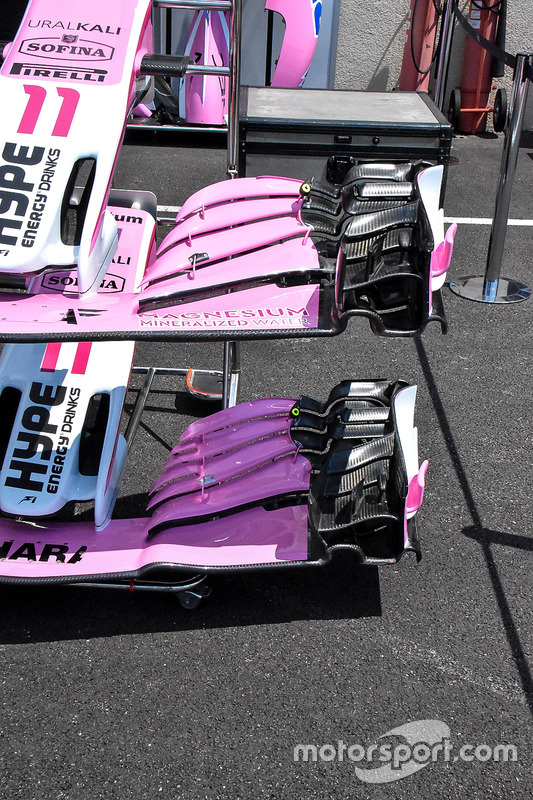 Force India VJM11 nose and front wing