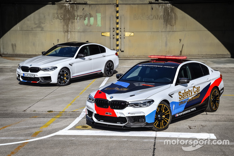 BMW M5 MotoGP Safety Car met de BMW M5