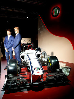 Marcus Ericsson y Charles Leclerc, Sauber