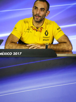 Cyril Abiteboul, Renault Sport F1 Managing Direktörü, basın toplantısında