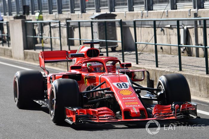 Antonio Giovinazzi, Ferrari SF71H