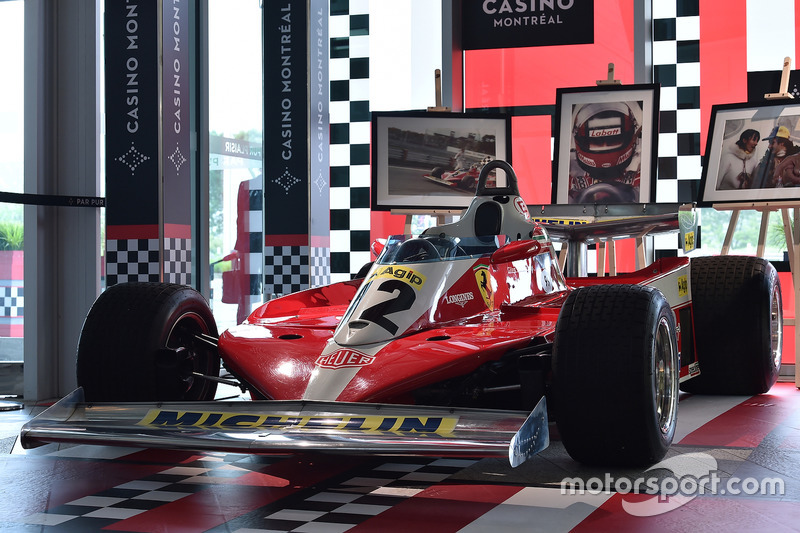 Gilles Villeneuves winning Ferrari T3