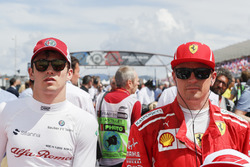 Шарль Леклер, Sauber, Кімі Райкконен, Ferrari