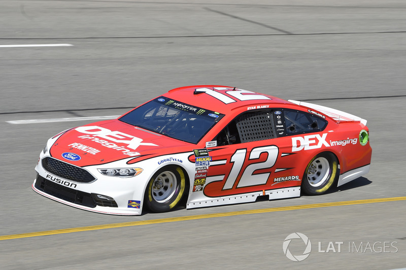 Ryan Blaney, Team Penske, Ford Fusion DEX Imaging