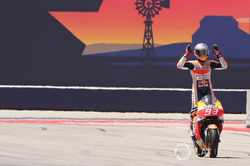 Le vainqueur Marc Marquez, Repsol Honda Team