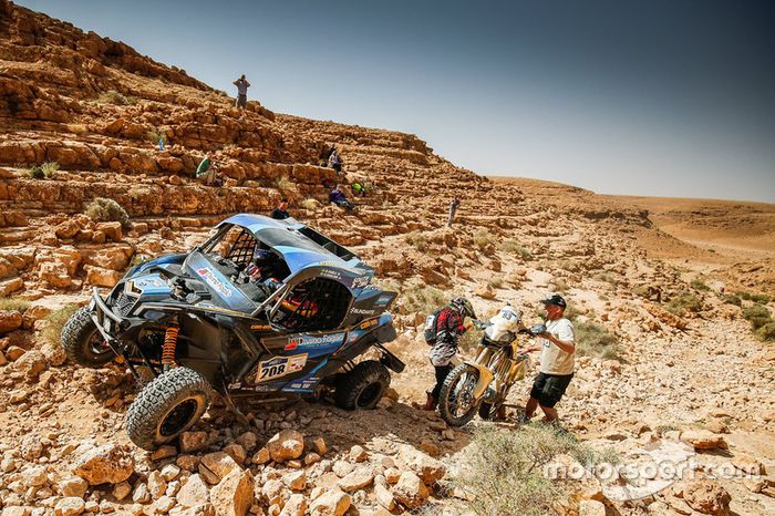 Bruno Varela e Gustavo Gugelmin no Rally Cross Country