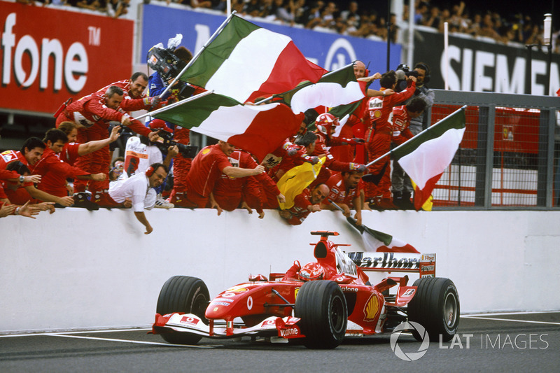 Racewinnaar Michael Schumacher, Ferrari F2004