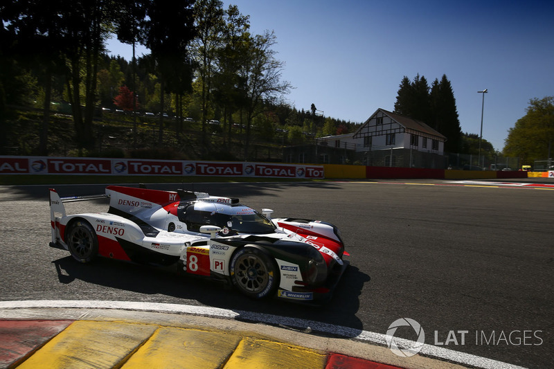 #8 Toyota Gazoo Racing Toyota TS050: Sébastien Buemi, Kazuki Nakajima, Fernando Alonso