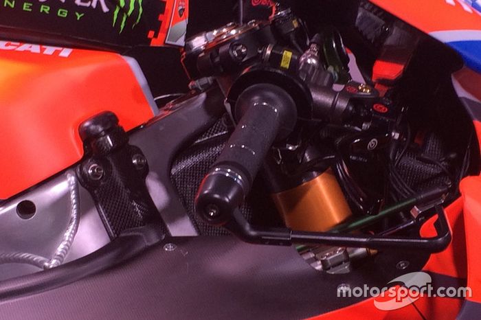 Maneta del gas de la Ducati Desmosedici GP 18
