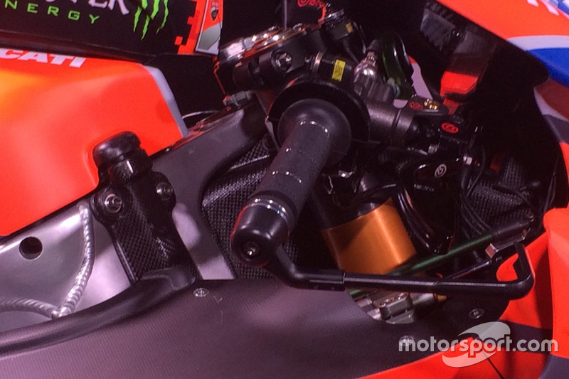 Maneta del gas de la Ducati Desmosedici GP 18