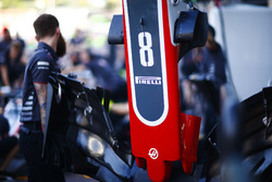 Le nez de la Haas VF-18 de Romain Grosjean