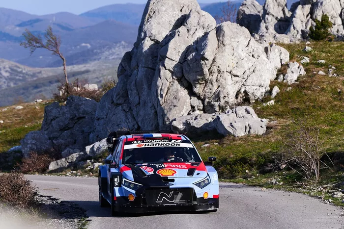 Adrien Fourmaux, Alexandre Coria, Hyundai World Rally Team Hyundai i20 N Rally1