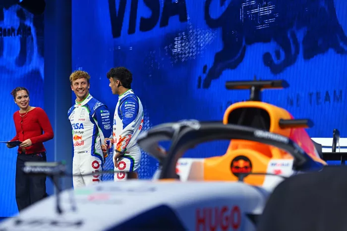Liam Lawson, Racing Bulls, Arvid Lindblad, Racing Bulls
