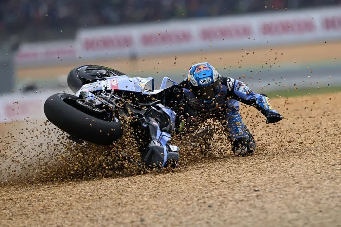 Alex Marquez, Gresini Racing crash