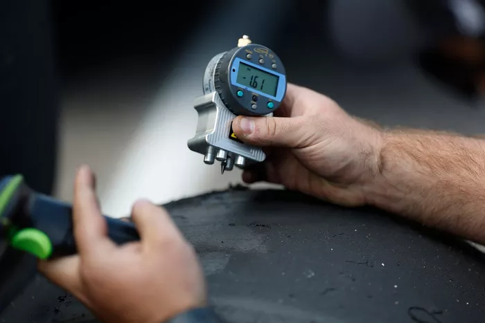 Tire depth gauge
