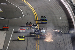 Crash de Christopher Bell, Kyle Busch Motorsports Toyota