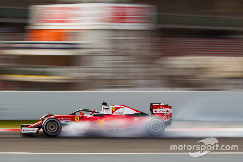 Kimi Räikkönen, Ferrari SF16-H mit dem Halo-Cockpit-Cover