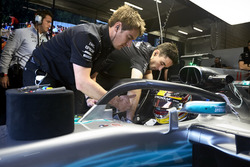 Lewis Hamilton, Mercedes AMG F1, mit Halo