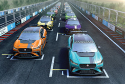 Jaguar I-PACE eTROPHY car