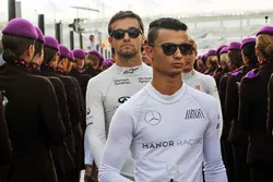 Pascal Wehrlein, Manor Racing bei der Fahrerparade