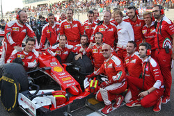 Sebastian Vettel, Ferrari SF16-H sur la grille
