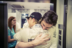 Nico Rosberg, Mercedes AMG F1, Formel-1-Weltmeister 2016, hinter den Kulissen