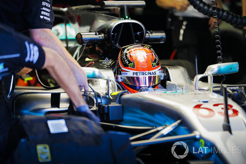 Джордж Расселл, Mercedes AMG F1 W08