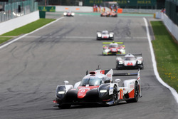#8 Toyota Gazoo Racing, Toyota TS050 Hybrid: Anthony Davidson, Sébastien Buemi, Kazuki Nakajima