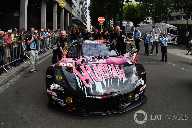 #50 Larbre Competition Corvette C7-Z06: Romain Brandela, Christian Philippon, Fernando Rees