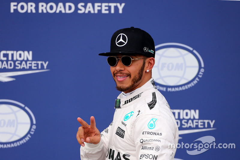 50ste pole voor Hamilton