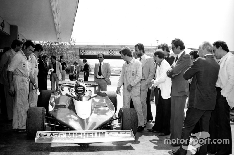 Eerste test met Ferrari 312 T3