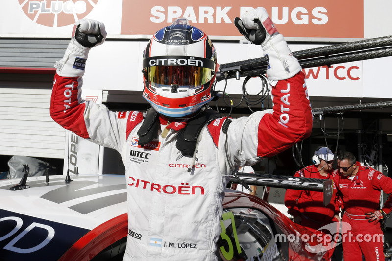 Pole Position für José María López, Citroën World Touring Car Team, Citroën C-Elysée WTCC