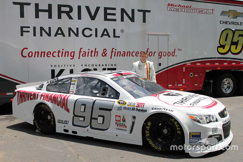 Throwback-Design von Michael McDowell, Circle Sport Leavine Family Racing, Chevrolet