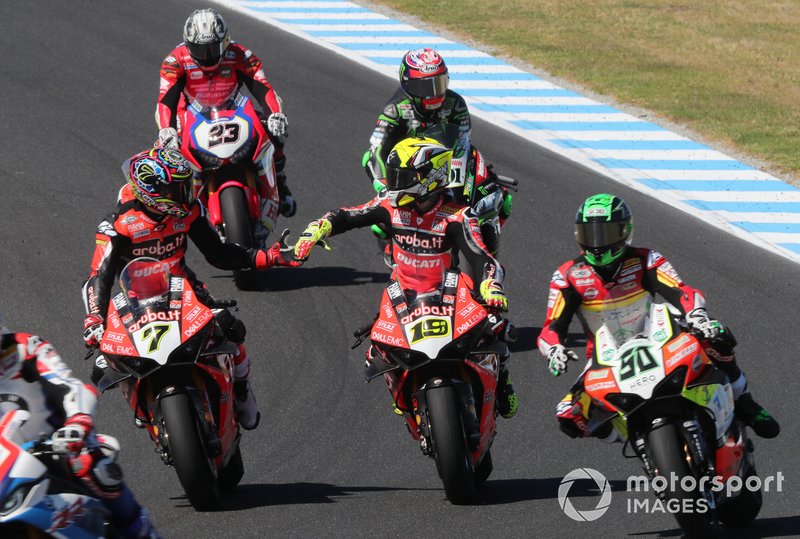 Чаз Девіс, Альваро Баутіста, Aruba.it Racing-Ducati Team