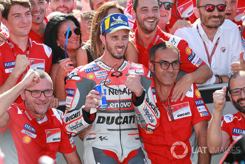 Race winner Andrea Dovizioso, Ducati Team