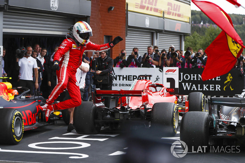 Sebastian Vettel győzelme a Belga Nagydíjon - F1 2018
