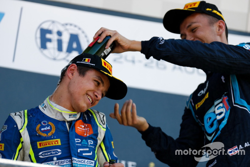 Norris est justement monté sur la deuxième marche du podium