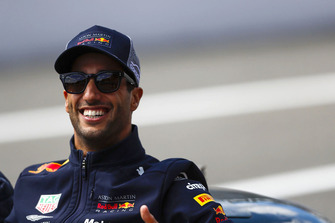 Daniel Ricciardo, Red Bull Racing, pilotlar geçit töreninde